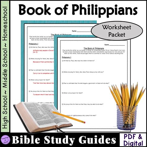 Philippians 4: Bible Study With Questions .